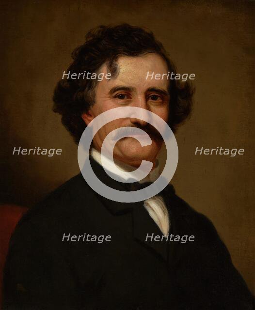 Portrait of a Man, about 1878. Creator: Theodore Clement Steele.