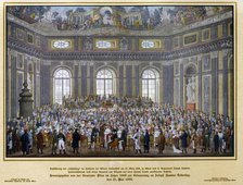 Performance of "The Creation" in the Festival Hall of the Vienna University on 27 March 1809... Creator: Wigand, Balthasar (1770-1846).