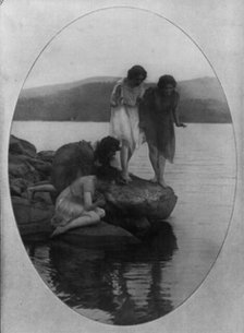 A plastic group, 1914. Creator: Frances Benjamin Johnston.