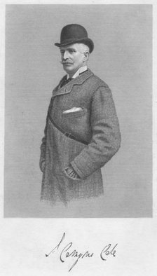 'J Comyns Cole', 1893.  Creator: William Roffe.