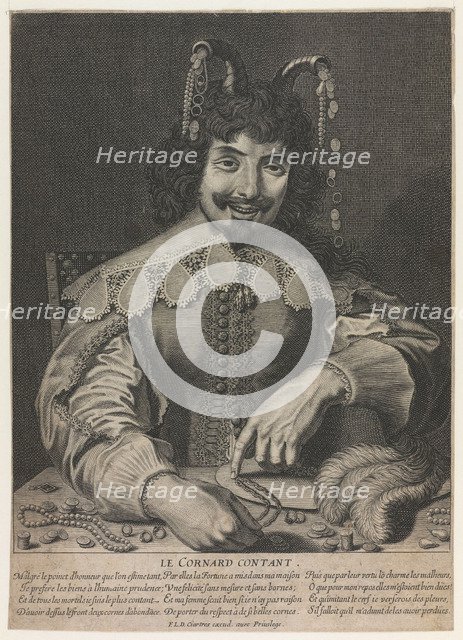 The Happy Cuckold, 1640. Artist: Anonymous  