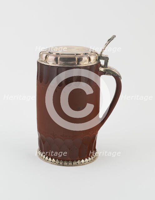 Tankard, Meissen, c. 1710. Creator: Meissen Porcelain.