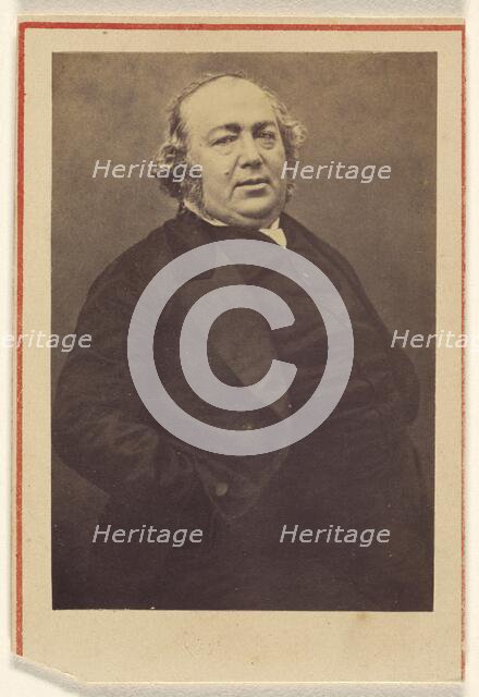 Jules Janin, 1861-1869. Creator: Nadar.