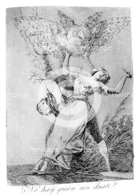 'Can't anyone unite us?', 1799. Artist: Francisco Goya