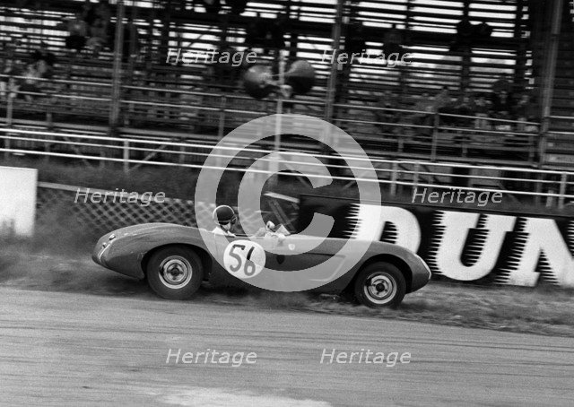 Buckler Ford at Silverstone 1961, M.Fielden Artist: Unknown.