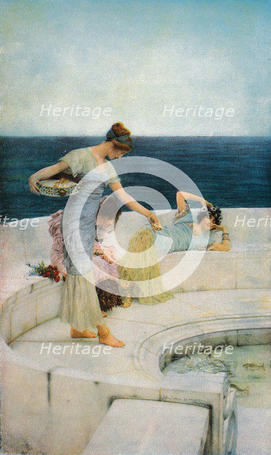 'Silver Favourites', c1903, (1918). Artist: Sir Lawrence Alma-Tadema.