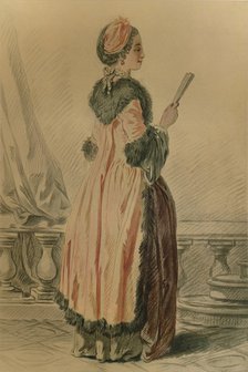 'Femme De Chambre Russe', (Russian maid), c1765-1790, (1913). Artist: Louis Marin Bonnet.
