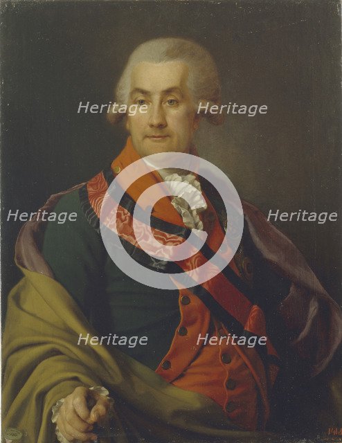 Portrait of Count Otto Heinrich Igelström (1737-1817), 1790. Artist: Levitsky, Dmitri Grigorievich (1735-1822)