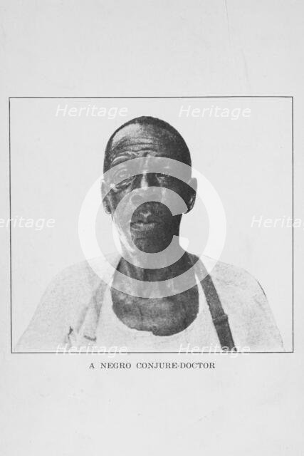 A Negro conjure-doctor, 1926. Creator: Unknown.