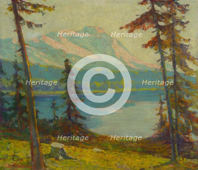 Tatra Mountain Lake, 1934-1937. Creator: Ludovit Cordak.