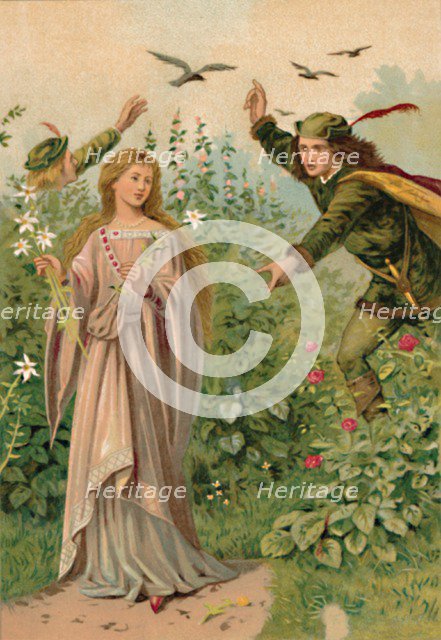 'The Brothers and their Sister', 1901. Artist: Edward Henry Wehnert.