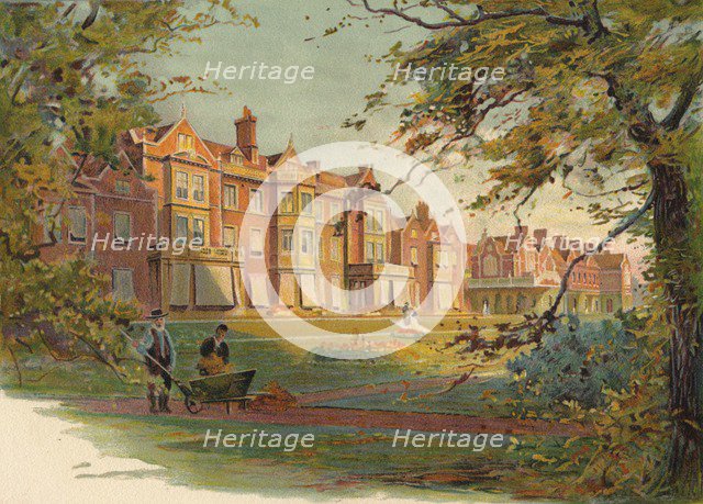 'Sandringham House', c1890. Artist: Unknown.