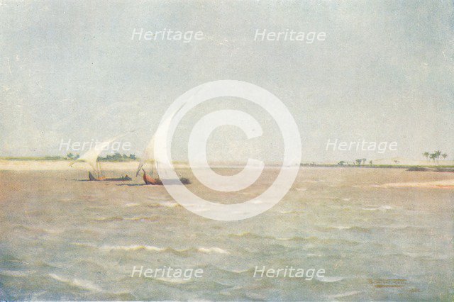 'North Wind on the Upper Nile', c1880, (1904). Artist: Robert George Talbot Kelly.