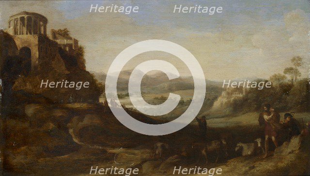 Shepherds in the Campagna, 1620-1667. Artist: Cornelis van Poelenburgh.