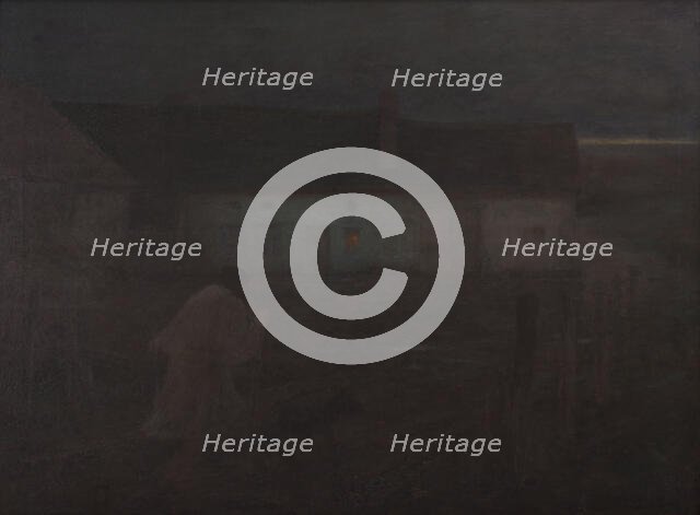 The shepherd, 1905. Creator: Rene Andreau.