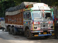 TATA truck in India, 2019. Creator: Unknown.
