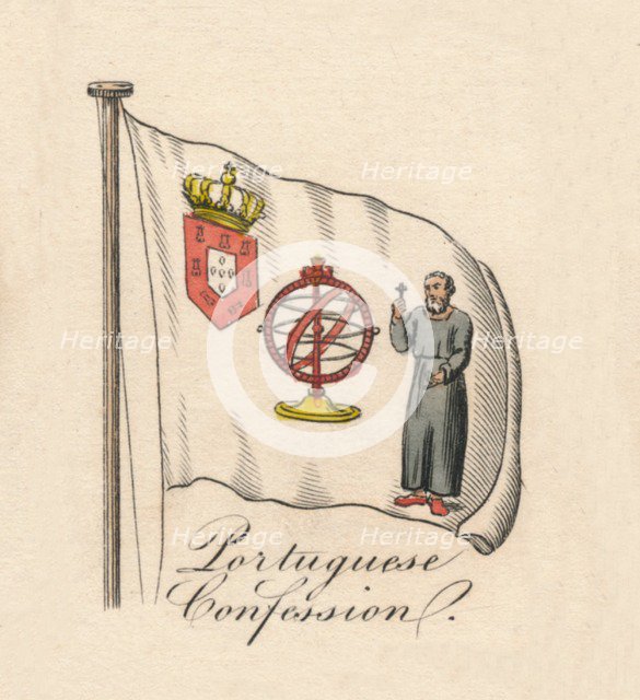 'Portuguese Confession', 1838. Artist: Unknown.