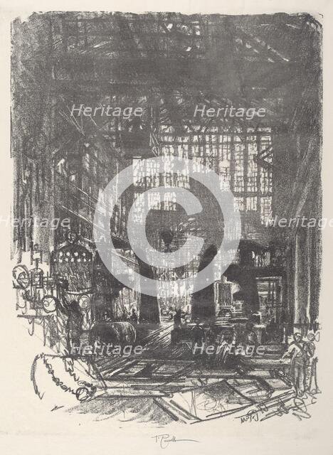 The Riveters, 1917. Creator: Joseph Pennell.