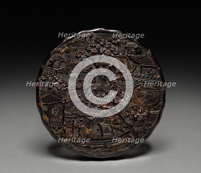 Fragrance Box (lid), 1700s. Creator: Unknown.