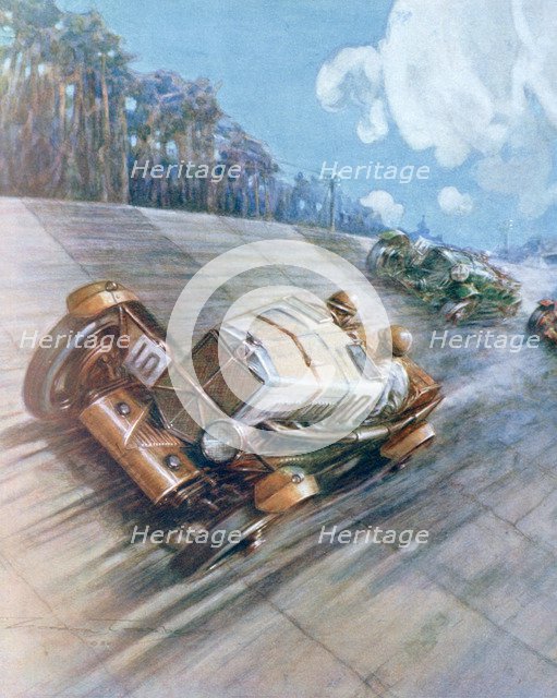 Motor racing, 1930. Artist: Unknown