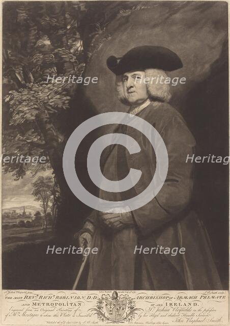 Richard Robinson, published 1775. Creator: John Raphael Smith.