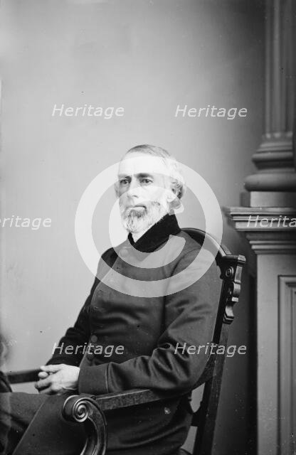 Rev. A.B. Patterson, between 1855 and 1865. Creator: Unknown.