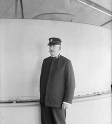 U.S.S. New York, Chaplain Royce, between 1893 and 1901. Creator: William H. Jackson.