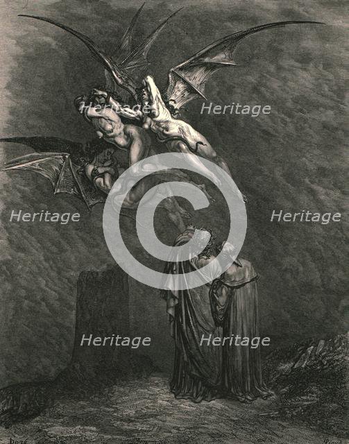 'Mark thou each dire Erynnis', c1890.  Creator: Gustave Doré.