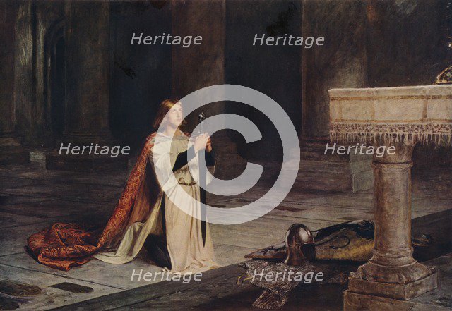 The Vigil, c1884, (1938). Artist: John Pettie