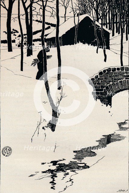 'A Cottage in a Wood', c1897. Artist: James Cadenhead.