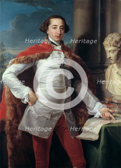 'Portrait of Richard Milles', (probably 1760s). Artist: Pompeo Batoni