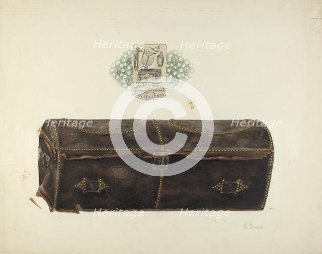 Trunk, c. 1938. Creator: Charles Bowman.