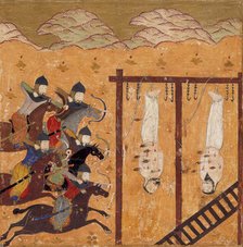 Execution Scene, Folio from a Shahnama (Book of Kings), c1475. Creator: Unknown.