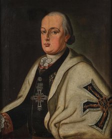 Archduke Maximilian Francis of Austria (1756-1801), as Grand Master of the Teutonic Knights. Creator: Anonymous.