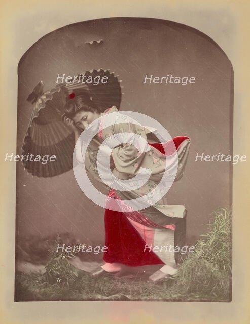 Wind Costume, 1870s-1890s. Creator: Baron Raimund von Stillfried.