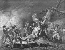 Death of General Montgomery at Quebec, December 1775. Creator: Unknown.
