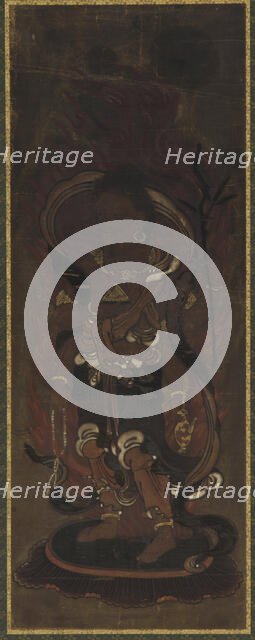 One of the twelve deva: Kwa-ten (Agni), late 15th-early 16th century. Creator: Unknown.