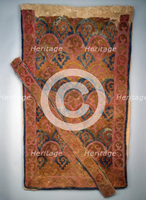 Saddle cloth, 5th-4th century BC. Artist: Ancient Altaian, Pazyryk Burial Mounds  