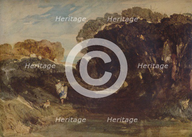 'Dark Trees', 1923. Artist: John Sell Cotman.