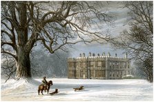 Howsham Hall, Yorkshire, home of the Cholmley family, c1880. Artist: Unknown