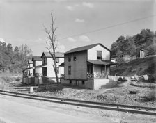 Company houses, Scott's Run mining camps near Morgantown, West Virginia, 1935. Creator: Walker Evans.