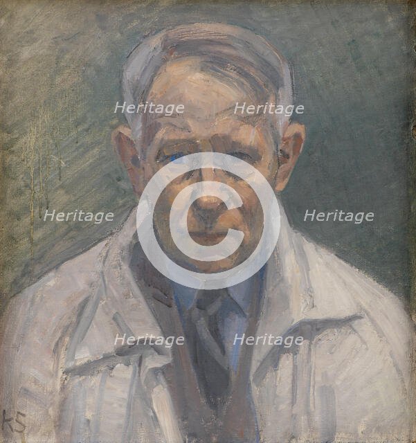 Self-portrait, 1936. Creator: Karl Schou.