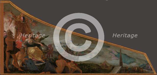 Amsterdam as the Centre of World Trade, c.1604-c.1607. Creator: Pieter Isaacsz.