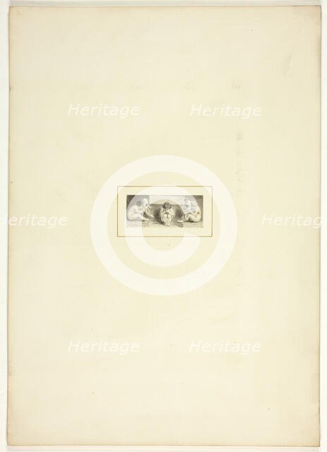 Study for a plate from The Task, c. 1800. Creator: Thomas Stothard.