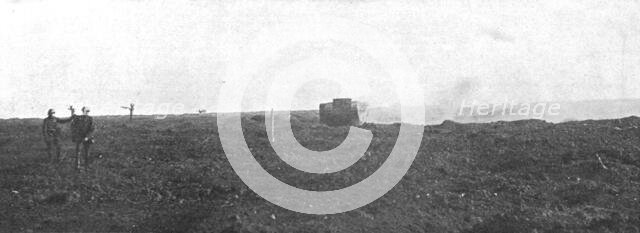 'Le retour du tank, apres l'attaque', 1916. Creator: Unknown.