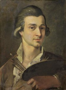 Portrait of a Painter, 1700-1799. Creator: Anon.