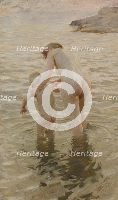 The First Time, 1888. Creator: Anders Leonard Zorn.