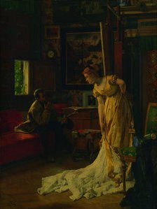 The studio, 1869. Creator: Stevens, Alfred (1823-1906).