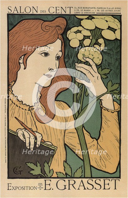 Salon des Cents, 1894. Artist: Grasset, Eugène (1841-1917)