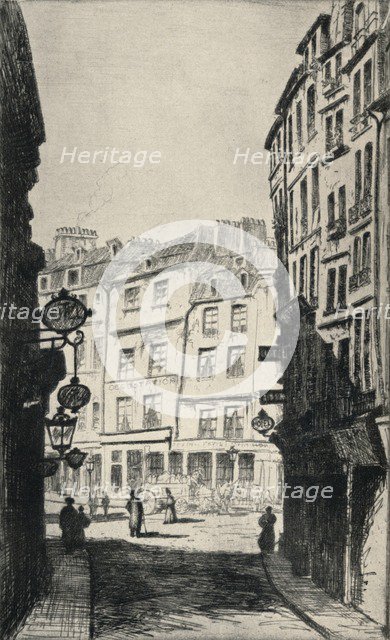 'Rue de La Harpe', 1915. Artist: George T Plowman.